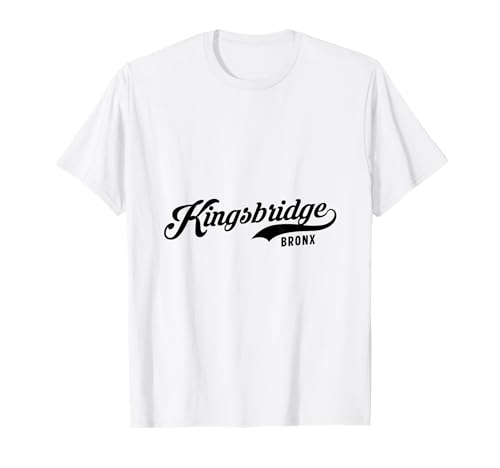 Kingsbridge Bronx Script geeignet für Männer und Frauen. T-Shirt Kingsbridge Bronx Script geeignet für Männer und Frauen. T-Shirt von NYC Borough Script Products