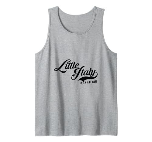 Little Italy NYC Script Geeignet für Männer und Frauen. Tank Top Little Italy NYC Script Geeignet für Männer und Frauen. Tank Top von NYC Borough Script Products