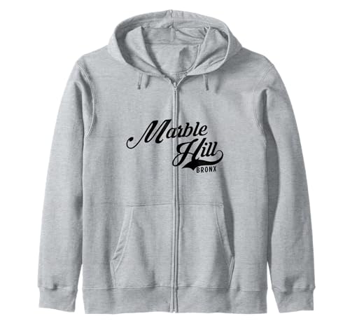 Marble Hill Bronx Script Geeignet für Männer und Frauen. Kapuzenjacke Marble Hill Bronx Script Geeignet für Männer und Frauen. Kapuzenjacke von NYC Borough Script Products