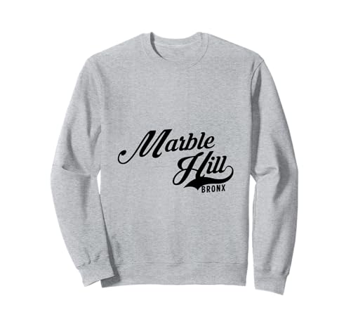 Marble Hill Bronx Script Geeignet für Männer und Frauen. Sweatshirt Marble Hill Bronx Script Geeignet für Männer und Frauen. Sweatshirt von NYC Borough Script Products