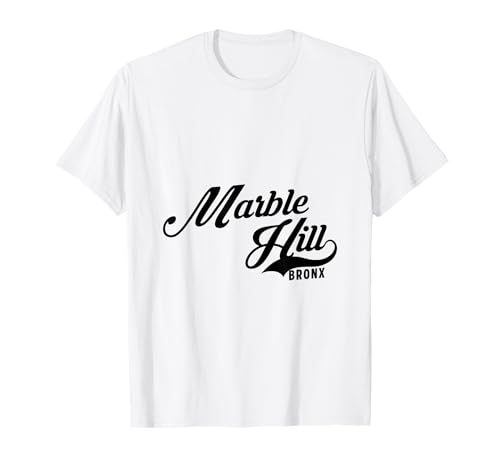 Marble Hill Bronx Script Geeignet für Männer und Frauen. T-Shirt Marble Hill Bronx Script Geeignet für Männer und Frauen. T-Shirt von NYC Borough Script Products