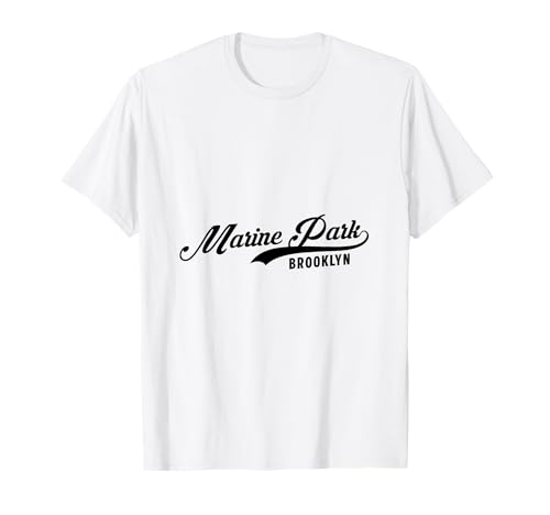 Marine Park Brooklyn Script geeignet für Männer und Frauen. T-Shirt Marine Park Brooklyn Script geeignet für Männer und Frauen. T-Shirt von NYC Borough Script Products