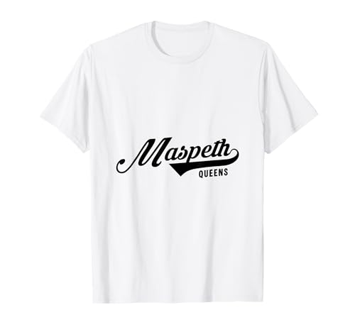 Maspeth Queens Script Geeignet für Männer und Frauen. T-Shirt Maspeth Queens Script Geeignet für Männer und Frauen. T-Shirt von NYC Borough Script Products