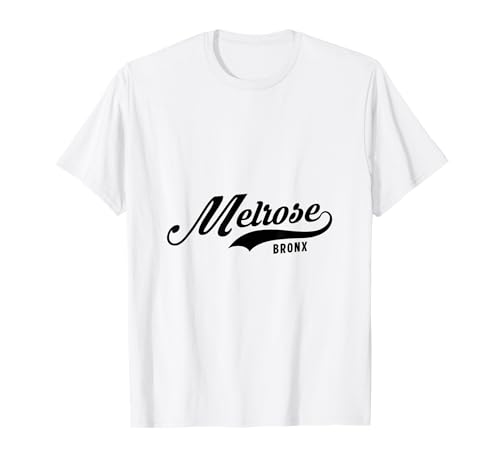 Melrose Bronx Script geeignet für Männer und Frauen. T-Shirt Melrose Bronx Script geeignet für Männer und Frauen. T-Shirt von NYC Borough Script Products