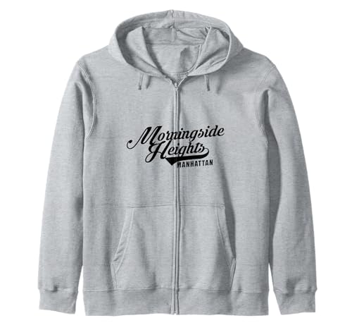 Morningside Heights Manhattan Script Geeignet für Männer und Frauen. Kapuzenjacke Morningside Heights Manhattan Script Geeignet für Männer und Frauen. Kapuzenjacke von NYC Borough Script Products