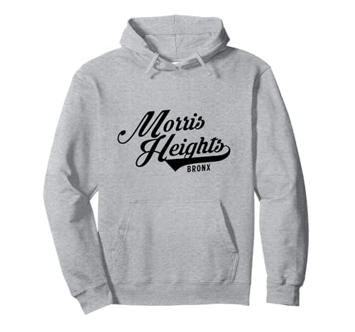 Morris Heights Bronx Script geeignet für Männer und Frauen. Pullover Hoodie Morris Heights Bronx Script geeignet für Männer und Frauen. Pullover Hoodie von NYC Borough Script Products
