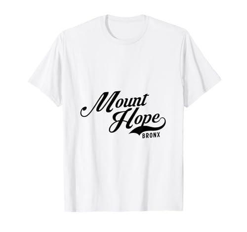 Mount Hope Bronx Script geeignet für Männer und Frauen. T-Shirt Mount Hope Bronx Script geeignet für Männer und Frauen. T-Shirt von NYC Borough Script Products