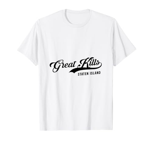 Tolles Drehbuch von Kills Staten Island, geeignet für Männer und Frauen. T-Shirt Tolles Drehbuch von Kills Staten Island, geeignet für Männer und Frauen. T-Shirt von NYC Borough Script Products