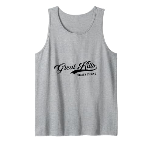 Tolles Drehbuch von Kills Staten Island, geeignet für Männer und Frauen. Tank Top Tolles Drehbuch von Kills Staten Island, geeignet für Männer und Frauen. Tank Top von NYC Borough Script Products