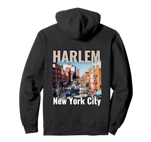 Harlem New York City Street Image Urban Teens, Jungen, Herren Pullover Hoodie von NYC Souvenir Harlem Neighbourhood of New York City