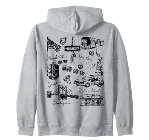New York City Street Sketch Teenager Junge Erwachsene Damen Herren Kapuzenjacke New York City Street Sketch Teenager Junge Erwachsene Damen Herren Kapuzenjacke von NYC USA Urban Art New York Icons Brooklyn Bronx