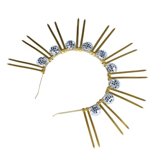 Ball-Stirnband, einzigartiges Haarband für Damen, stilvolle Kopfbedeckung für Partys, multifunktionaler Kopfschmuck, Ornament, Mädchen-Schmuck von NYCEMAKEUP