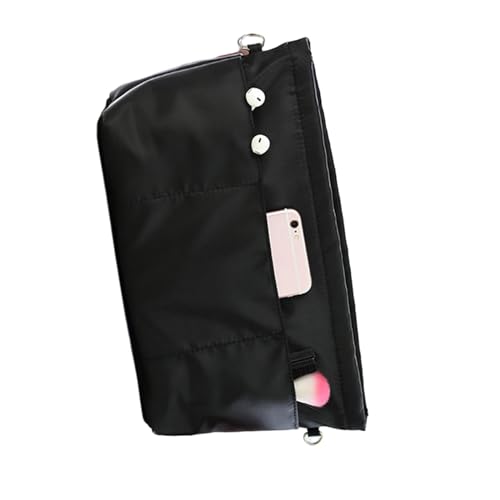 Kompakte und praktische Handtasche, Nylon-Aufbewahrungstasche, praktische Handtasche, mehrere Taschen, perfekt für Reisen, Studium und Arbeit, tragbarer Aufbewahrungs-Organizer, vielseitige von NYCEMAKEUP