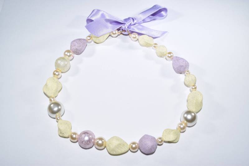 Lavendel Farbe Halskette von NYCLittleDiva