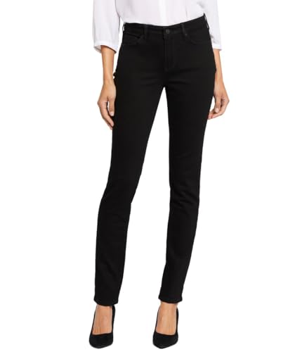 NYDJ Damen Alina Skinny Jeans, Schwarz 2404, 40 von NYDJ