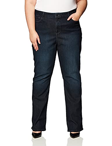 NYDJ Damen Barbara Bootcut Übergröße, Schlag-und Schlankheits-Passform Jeans, Burbank, 24 Plus von NYDJ