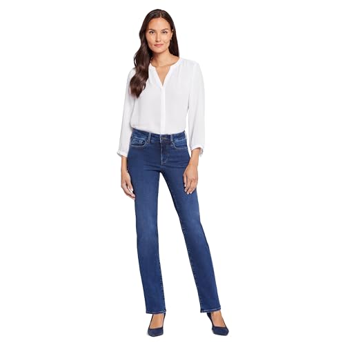 NYDJ Damen Marilyn Straight Denim Jeans, Cooper, 44 von NYDJ