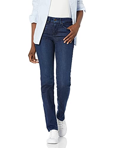 NYDJ Damen Marilyn Straight Denim Jeans, Denslowe, 44 NYDJ Damen Marilyn Straight Denim Jeans, Denslowe, 44 von NYDJ