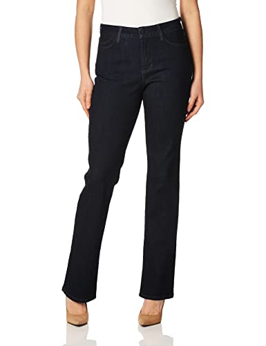 NYDJ Damen Marilyn Straight Jeans, Dunkles Enzym, 44 EU von NYDJ