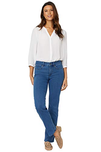 NYDJ Damen Marilyn Straight Jeans, Monrovia, 36 DE (6 US/10 UK) von NYDJ