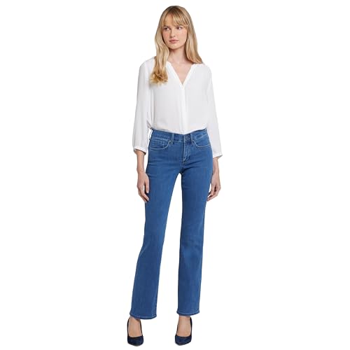 NYDJ Damen Marilyn Straight Denim Jeans, Monrovia, 38 NYDJ Damen Marilyn Straight Denim Jeans, Monrovia, 38 von NYDJ