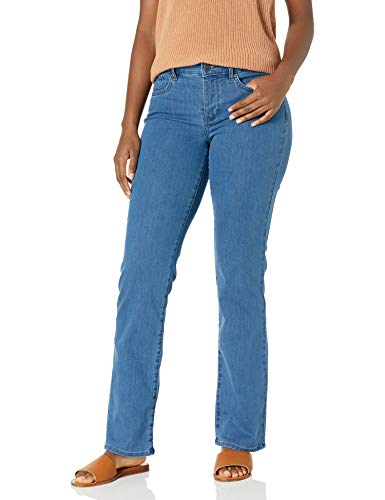 NYDJ Damen Marilyn Straight Leg Denim Jeans, Monrovia Ii, Einheitsgröße EU von NYDJ