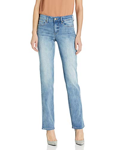 NYDJ Damen Marilyn Straight Leg Jeans, Biscayne, 42 von NYDJ