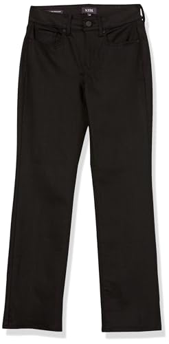 NYDJ Damen Marilyn Straight Zum Überziehen Jeans, Schwarz, 50 NYDJ Damen Marilyn Straight Zum Überziehen Jeans, Schwarz, 50 von NYDJ
