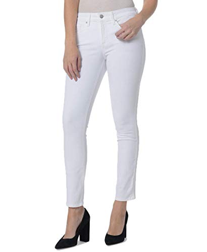 NYDJ Damen Alina Ankle Jeans, Optisches Weiß, 38 Zierlich von NYDJ