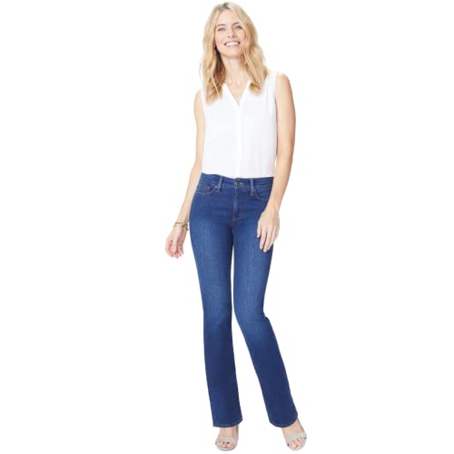 NYDJ Damen Petite Barbara Bootcut Flare & Slimming Fit Pants Jeans, Cooper, 32 Zierlich von NYDJ