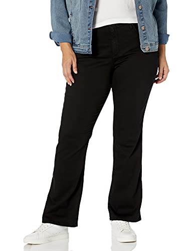 NYDJ Damen Plus Size Barbara Bootcut Jeans, Schwarz WBDMBB2339, 48 Mehr von NYDJ