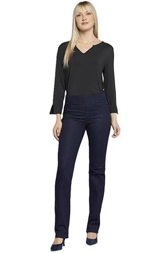 NYDJ Damen Marilyn Straight Zum Überziehen Jeans, Rinse, 42 von NYDJ