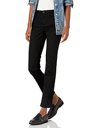 NYDJ Damen Sheri Slim Jeans, Black Deux-44 DE/46FR von NYDJ