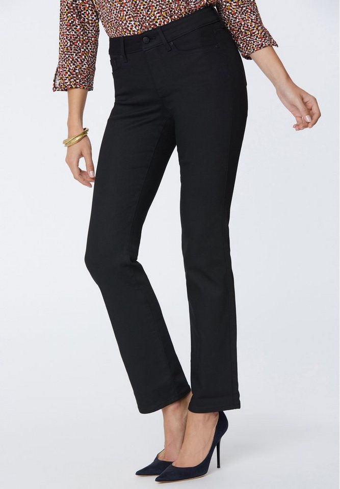 NYDJ Straight-Jeans Marilyn Straight BlackLast Denim von NYDJ