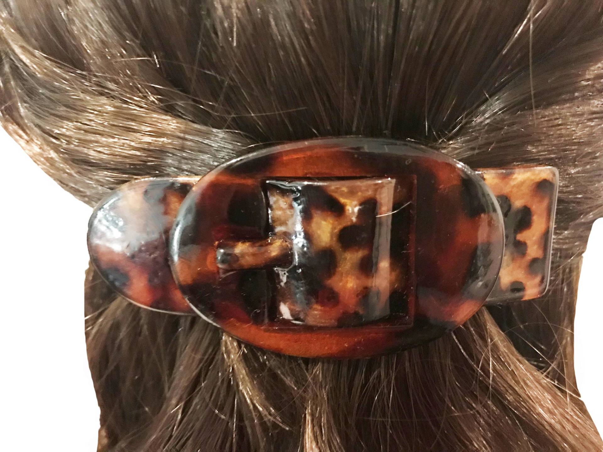 Neue Schildpatt Schnalle Design 4 "' Haarspange von NYFashionAccessories