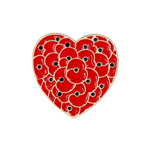 Anstecknadel "Lest We Forget", Mohnblumen-Abzeichen und Anstecknadeln, Gedenktag Anstecknadel "Lest We Forget", Mohnblumen-Abzeichen und Anstecknadeln, Gedenktag von NYGB