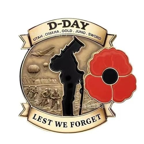 Brosche mit der Aufschrift "Never Forget Remembrance Day", Veteranen, Revers, Mohnblumen, Dekorationen, Geschenke, Erinnerungsstücke Brosche mit der Aufschrift "Never Forget Remembrance Day", Veteranen, Revers, Mohnblumen, Dekorationen, Geschenke, Erinnerungsstücke von NYGB