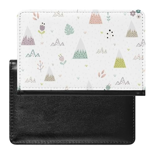 NYKVTG Reisepass Hülle Blume Spitze Passhülle Reisepassetui Reisezubehör Passport Holder Für Damen Herren von NYKVTG
