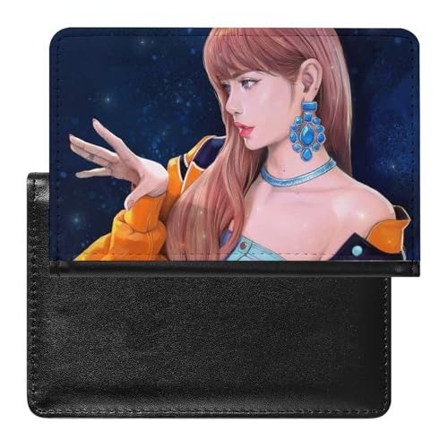 NYKVTG Reisepass Hülle Cooles Mädchen Passhülle Reisepassetui Reisezubehör Passport Holder Für Damen Herren von NYKVTG