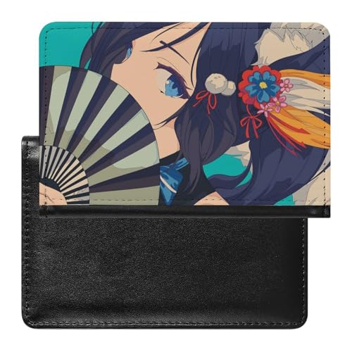 NYKVTG Reisepass Hülle Fan Girl Passhülle Reisepassetui Reisezubehör Passport Holder Für Damen Herren von NYKVTG