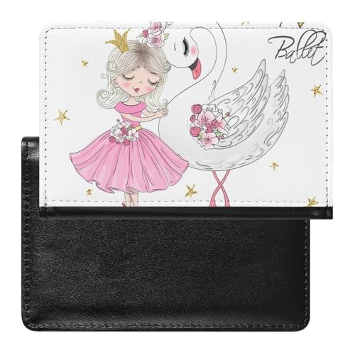 NYKVTG Reisepass Hülle Mädchen Schwan Passhülle Reisepassetui Reisezubehör Passport Holder Für Damen Herren NYKVTG Reisepass Hülle Mädchen Schwan Passhülle Reisepassetui Reisezubehör Passport Holder Für Damen Herren von NYKVTG