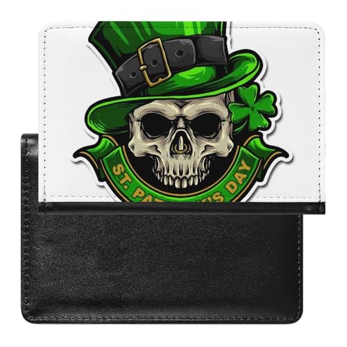 NYKVTG Reisepass Hülle Totenkopf Mit Grünem Hut Passhülle Reisepassetui Reisezubehör Passport Holder Für Damen Herren NYKVTG Reisepass Hülle Totenkopf Mit Grünem Hut Passhülle Reisepassetui Reisezubehör Passport Holder Für Damen Herren von NYKVTG