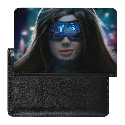 NYKVTG Reisepasshülle Anime Mädchen Reisepass Tasche Reise Gadget Impfpass Hülle Für Damen Herren von NYKVTG