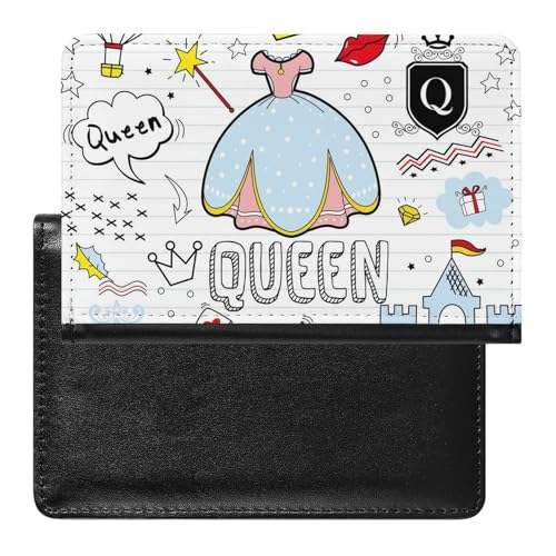 NYKVTG Reisepasshülle Kleid Reisepass Tasche Reise Gadget Impfpass Hülle Für Damen Herren von NYKVTG