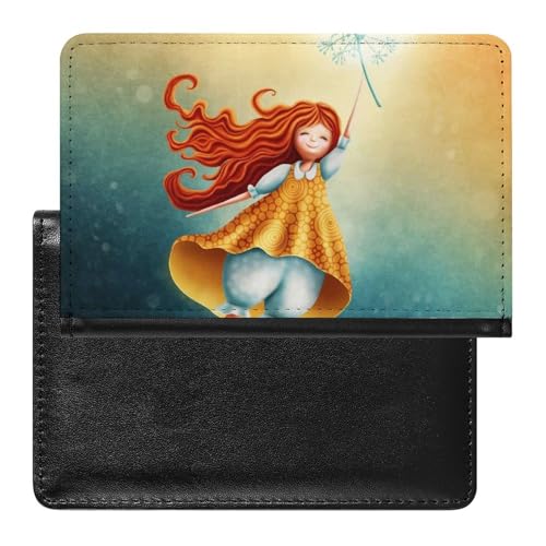 NYKVTG Reisepasshülle Mädchen Reisepass Tasche Reise Gadget Impfpass Hülle Für Damen Herren von NYKVTG