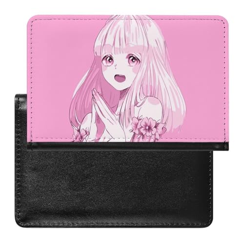 NYKVTG Reisepasshülle Süßes Mädchen Reisepass Schutzhülle Geldbörsen Für Kreditkarten Ausweis Reisedokumente von NYKVTG