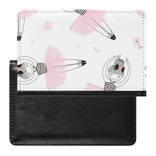 NYKVTG Reisepasshülle Süßes Mädchen Reisepass Tasche Reise Gadget Impfpass Hülle Für Damen Herren von NYKVTG