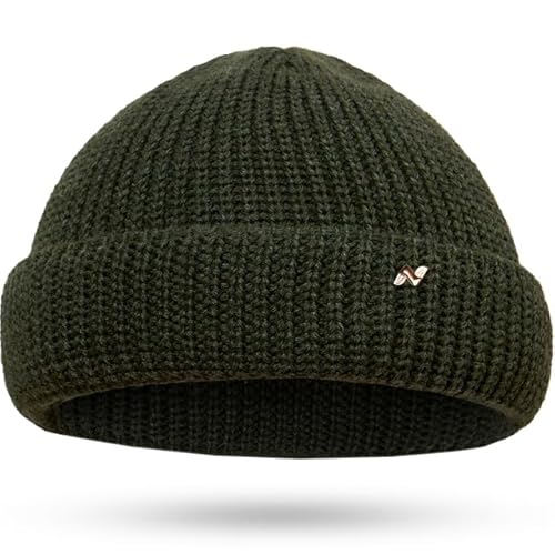 NYTTED® Fischermütze Herren & Damen - Unisex Cousteau Mütze Made in Germany - Fisherman Beanie aus 100% feinster Schurwolle I Winter Mütze Herren I Troyer Damen Troyer Herren von NYTTED