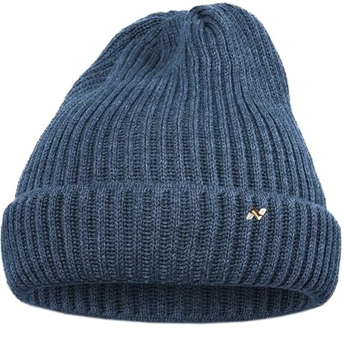 NYTTED® Merino Mütze - Made in Germany - 100% feinste Merinowolle - Wollmütze für Herbst & Winter - Unisex - Beanie für Damen & Herren - Warme Wintermütze - Merino Beanie von NYTTED