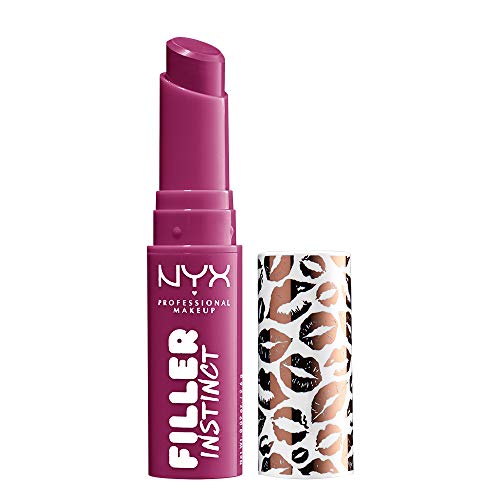 NYX PROFESSIONAL MAKEUP Filler Instinct Plumping Lip Color Lippenbalsam - Bitten Pout (Berry Red) von NYX PROFESSIONAL MAKEUP